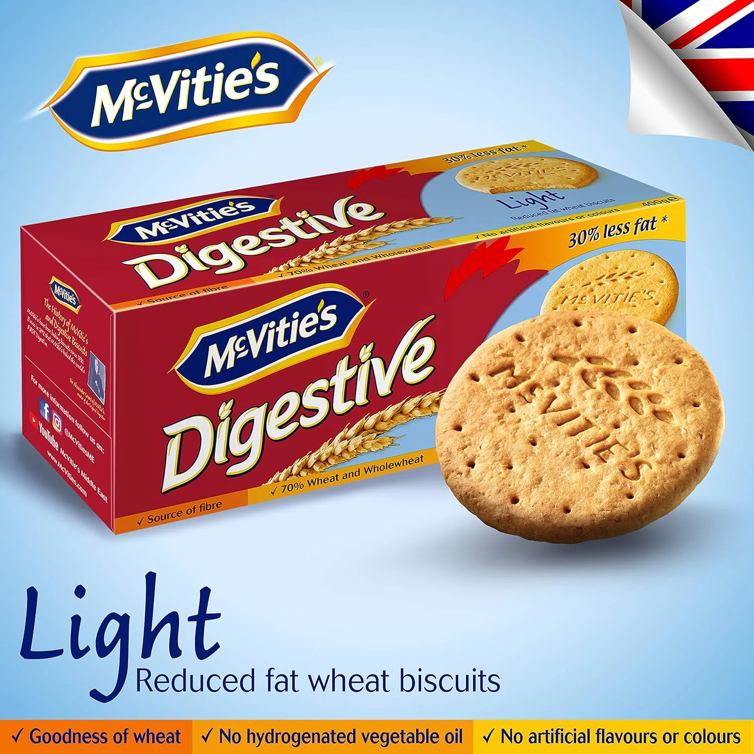 mcvities digestive light biscuits 5