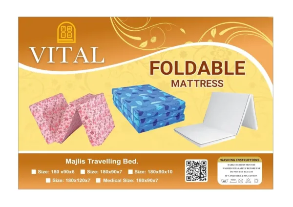 medicated folded mattress 2