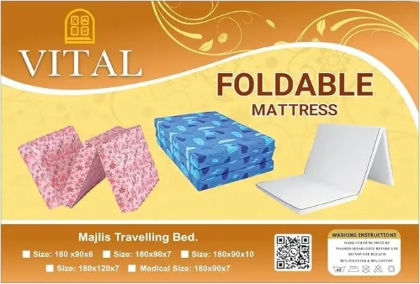 medicated folded mattress 6