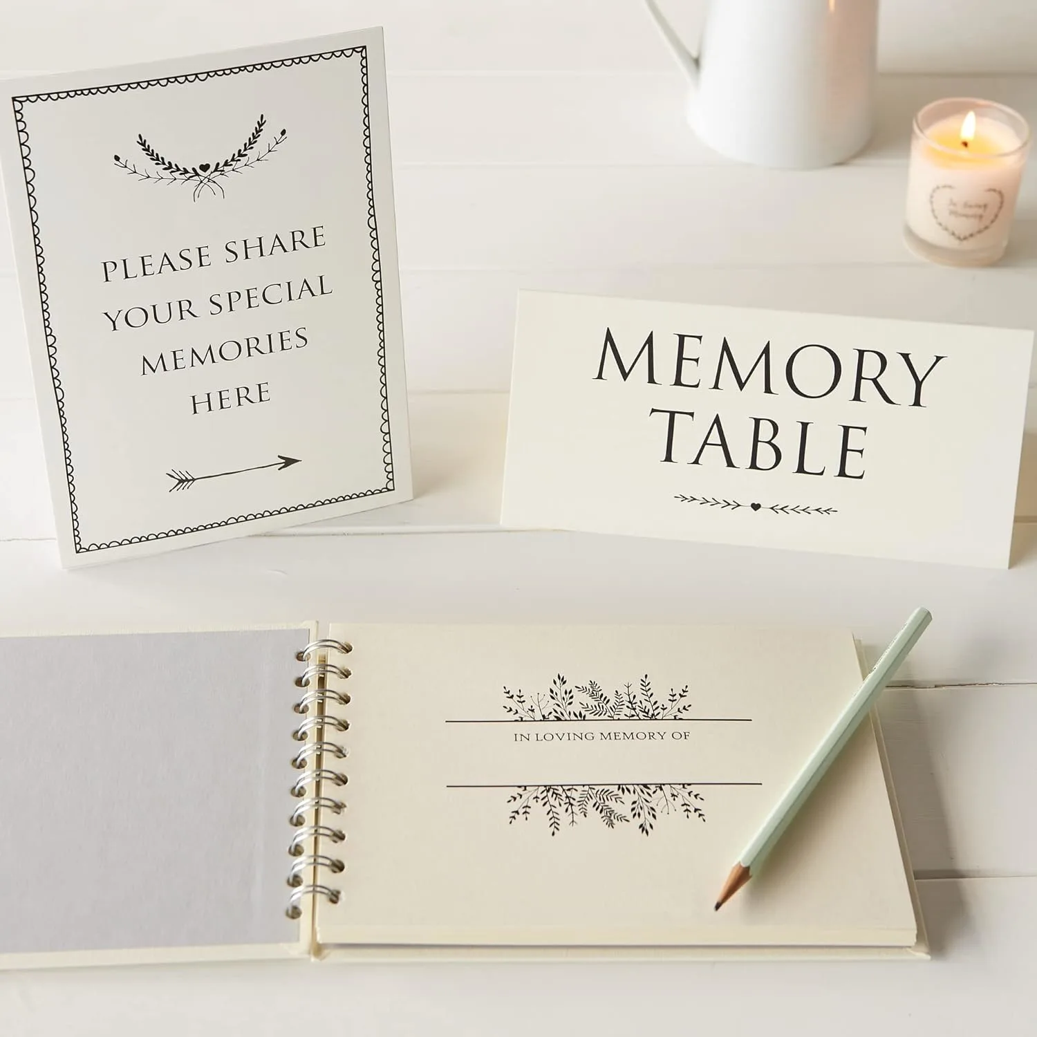 memory book signs set 3