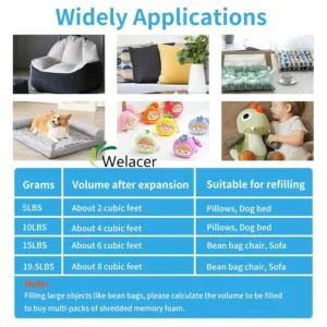 memory foam filler 4