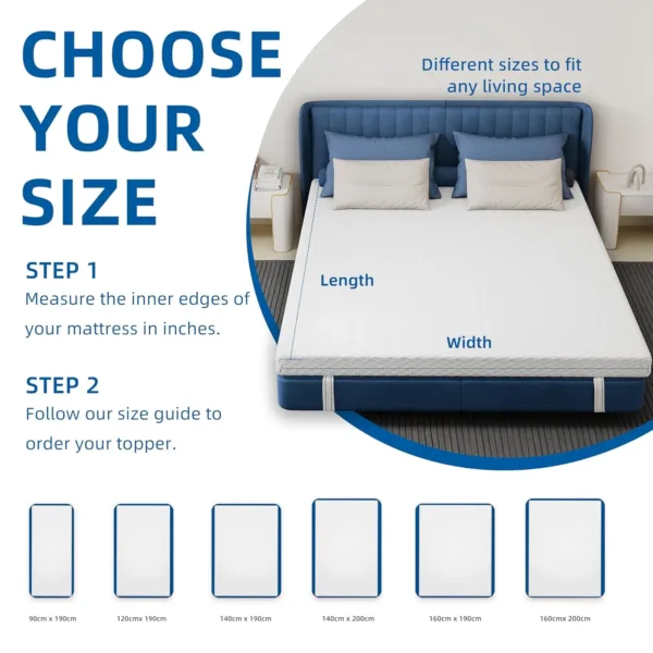 memory foam mattress topper 3