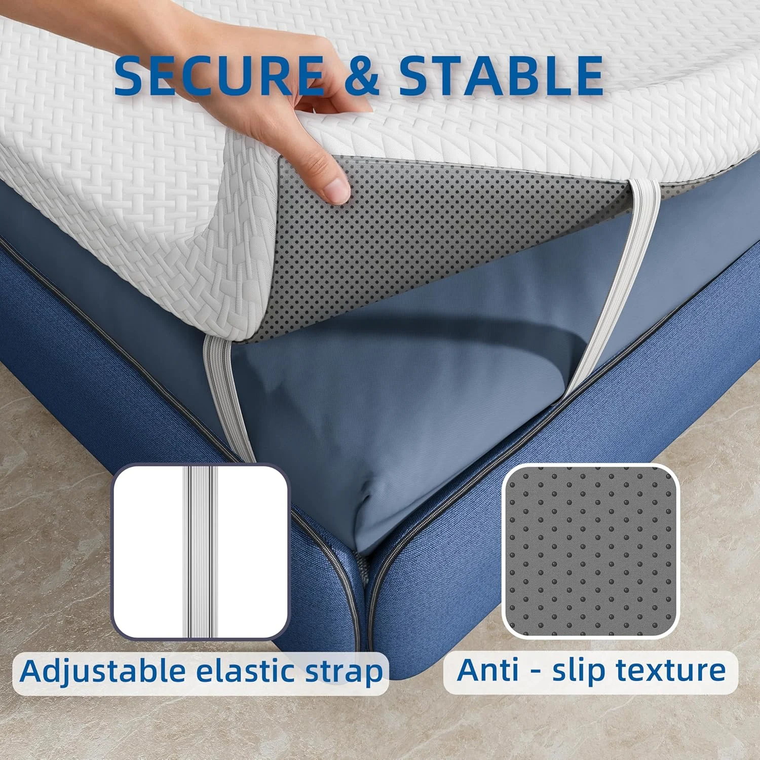 memory foam mattress topper 4