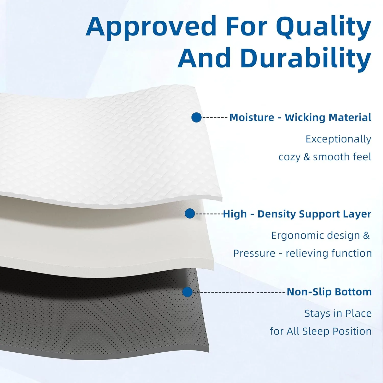 memory foam mattress topper 5