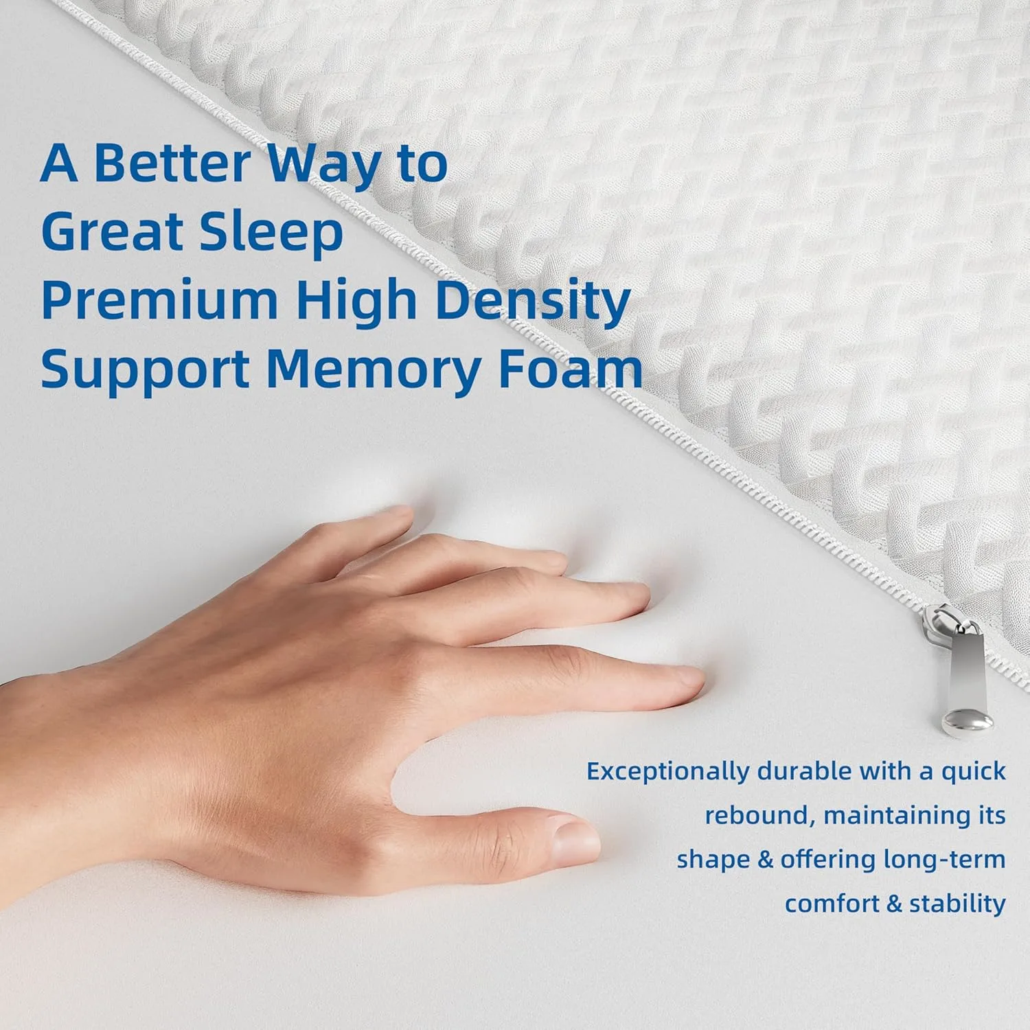 memory foam mattress topper 6