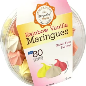 meringue cookies rainbow 1