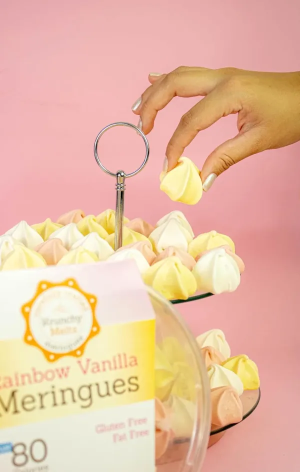 meringue cookies rainbow 4