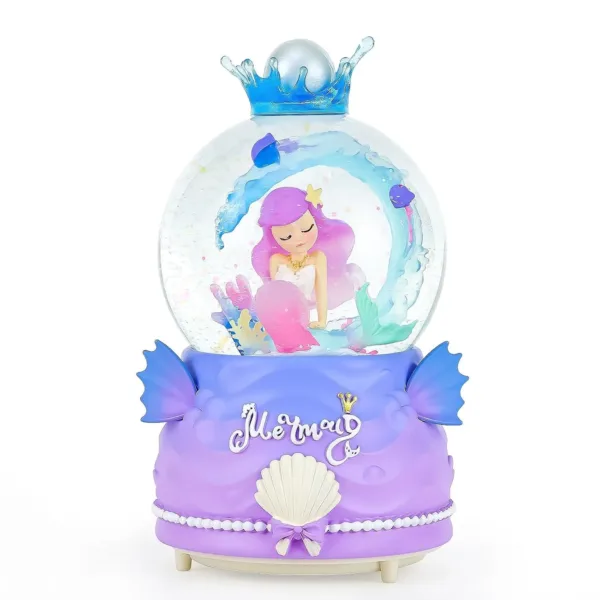 mermaid snow globe 1