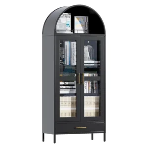 metal arched cabinet 1