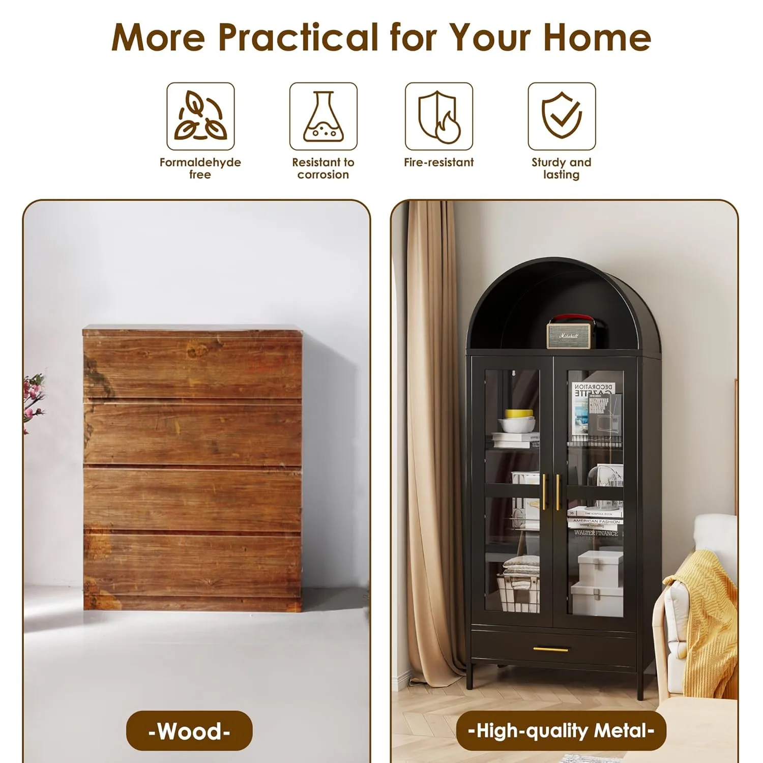 metal arched cabinet 4