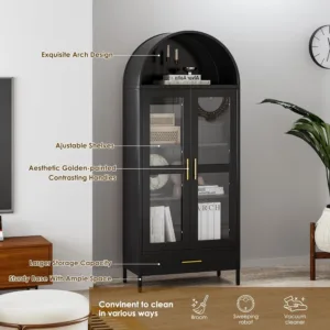 metal arched cabinet 5