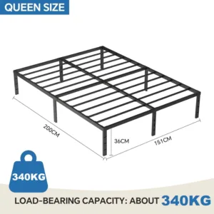metal bed frame queen 2