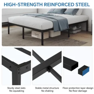 metal bed frame queen 3