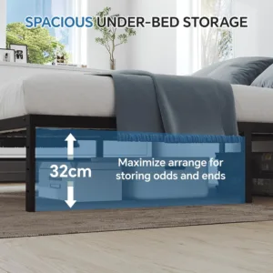 metal bed frame queen 4