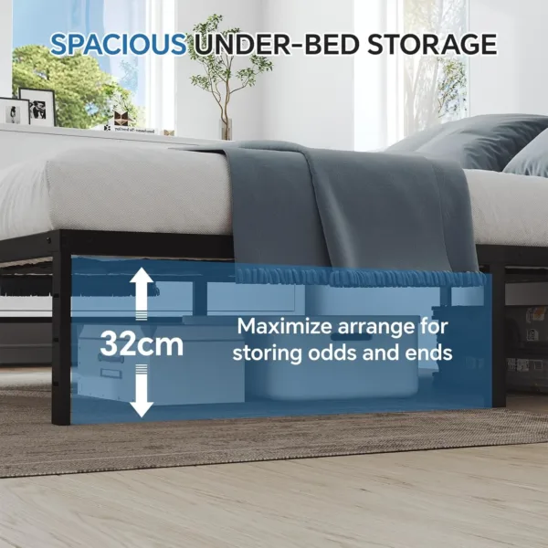 metal bed frame queen 4