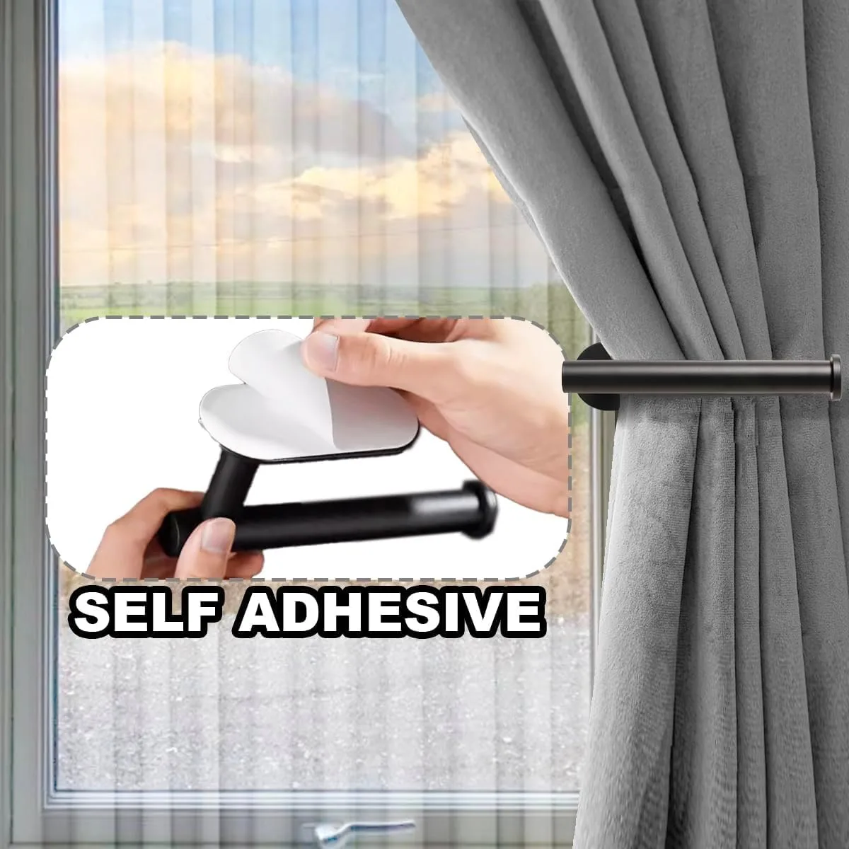 metal curtain holdbacks 5