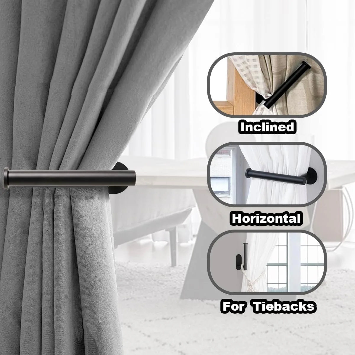 metal curtain holdbacks 6