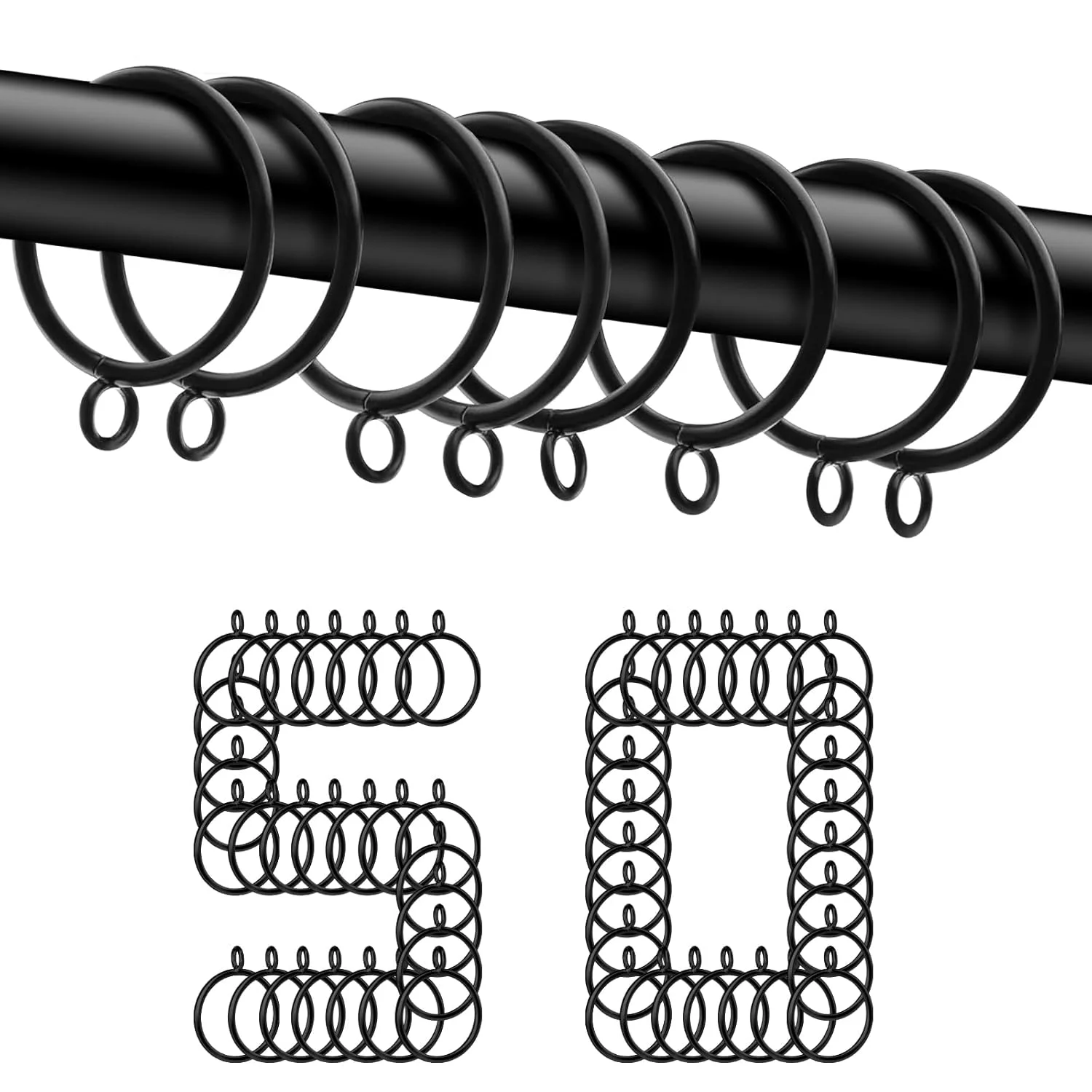 metal curtain rings 1