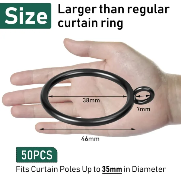 metal curtain rings 2