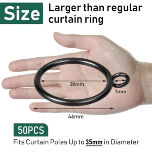 metal curtain rings 2
