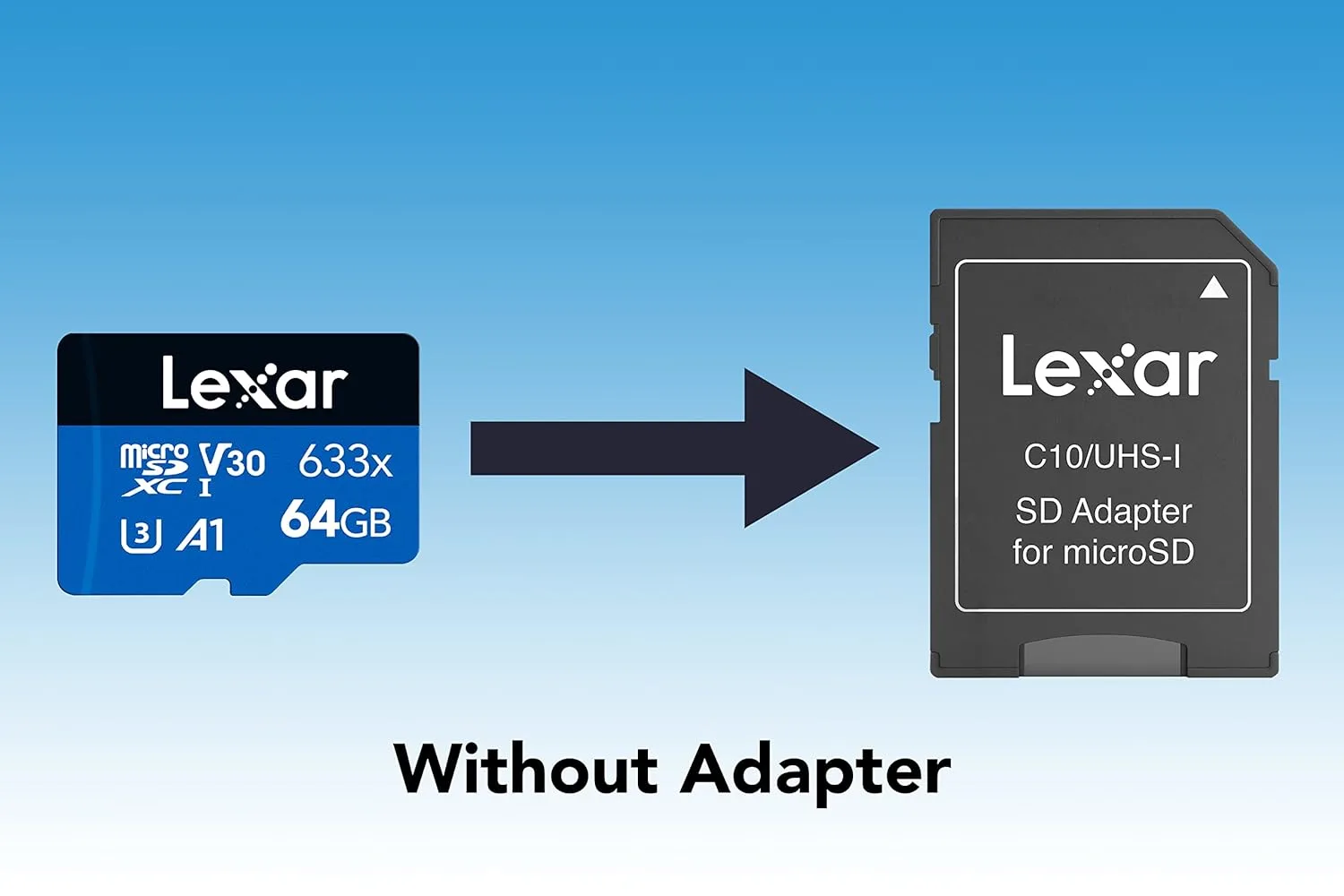 micro sd card lexar 2