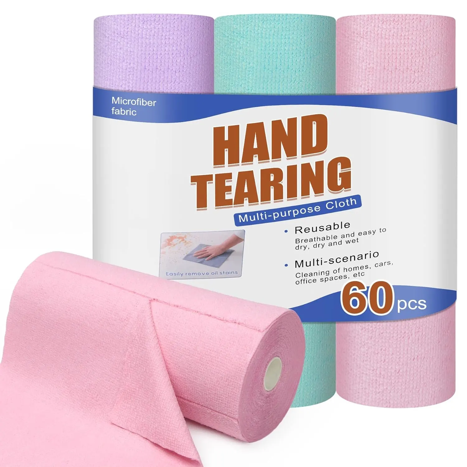 microfiber cleaning cloth roll 1