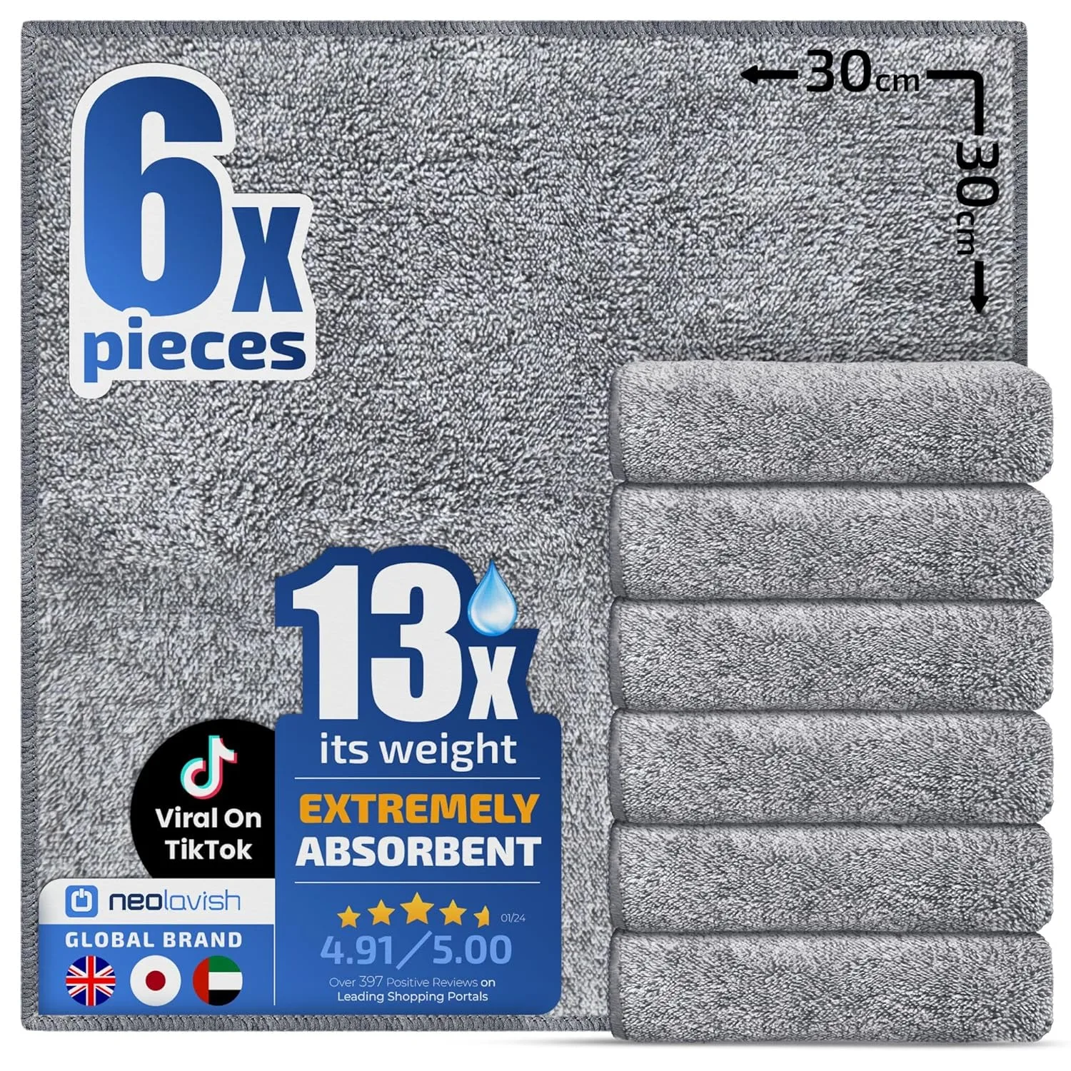 microfiber cleaning cloths kitchen 1