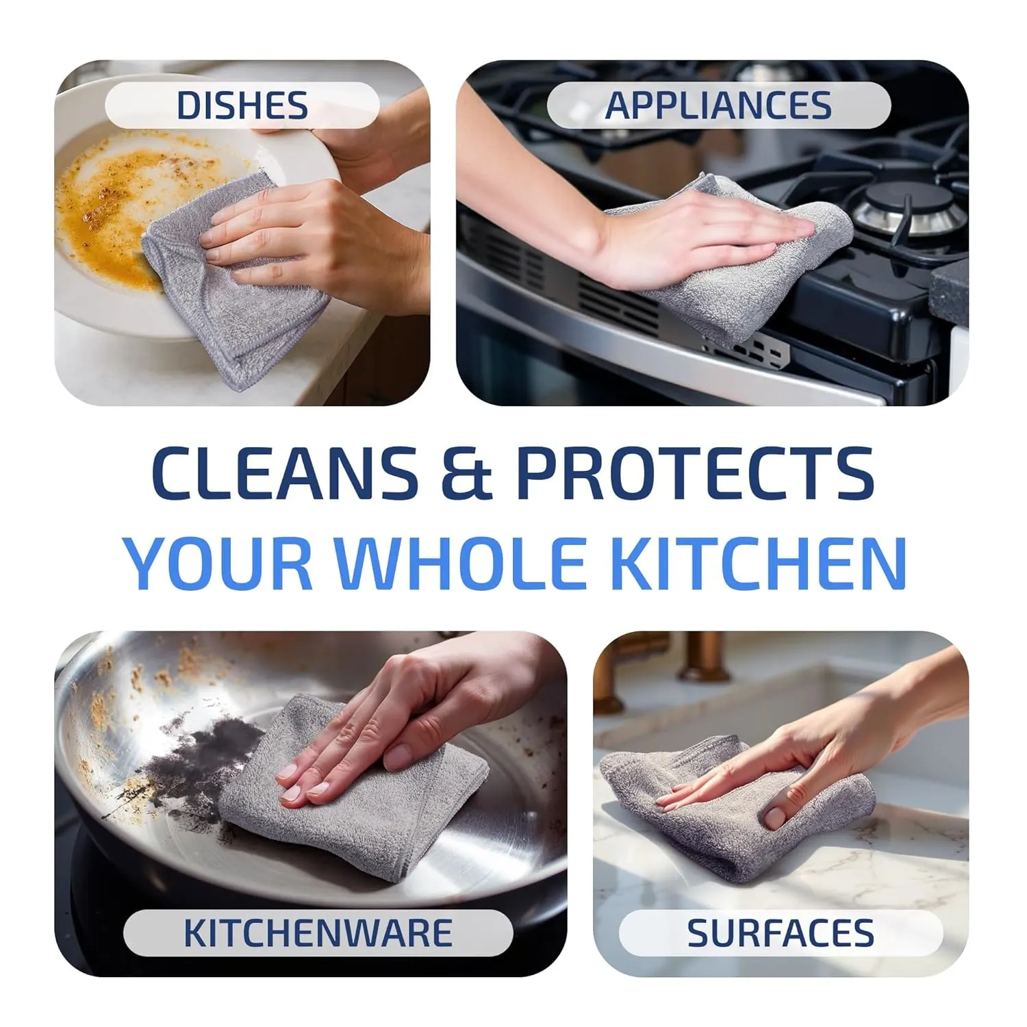 microfiber cleaning cloths kitchen 3