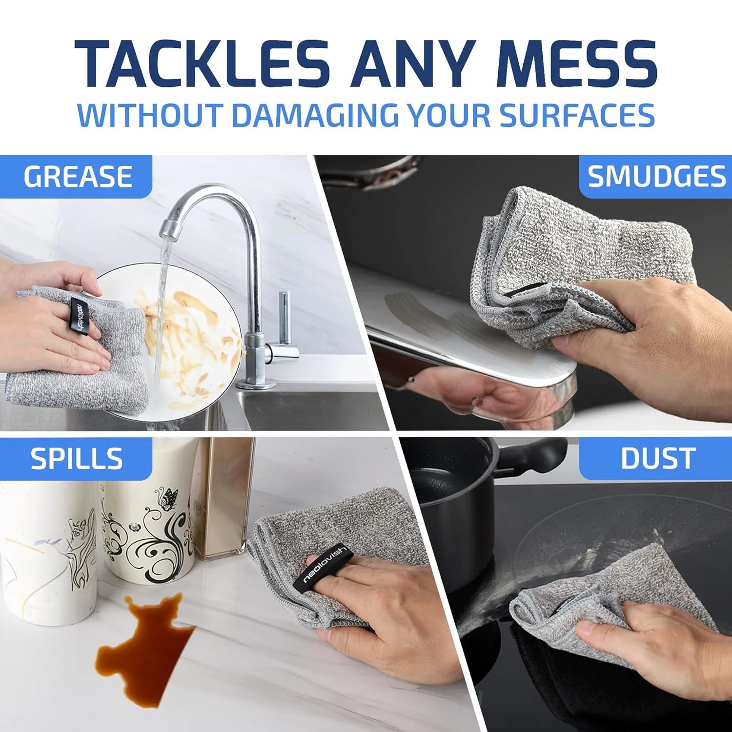 microfiber cleaning cloths kitchen 4