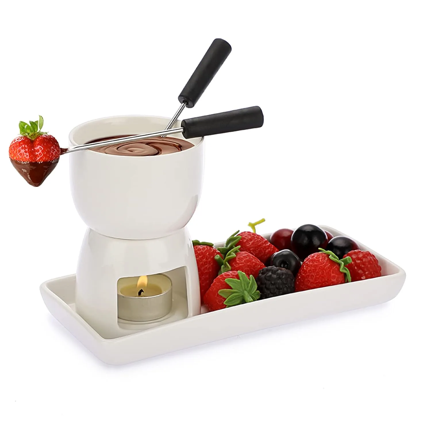 mini chocolate fondue 1