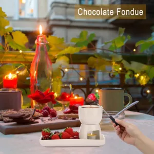 mini chocolate fondue 2
