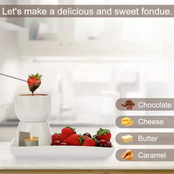 mini chocolate fondue 6