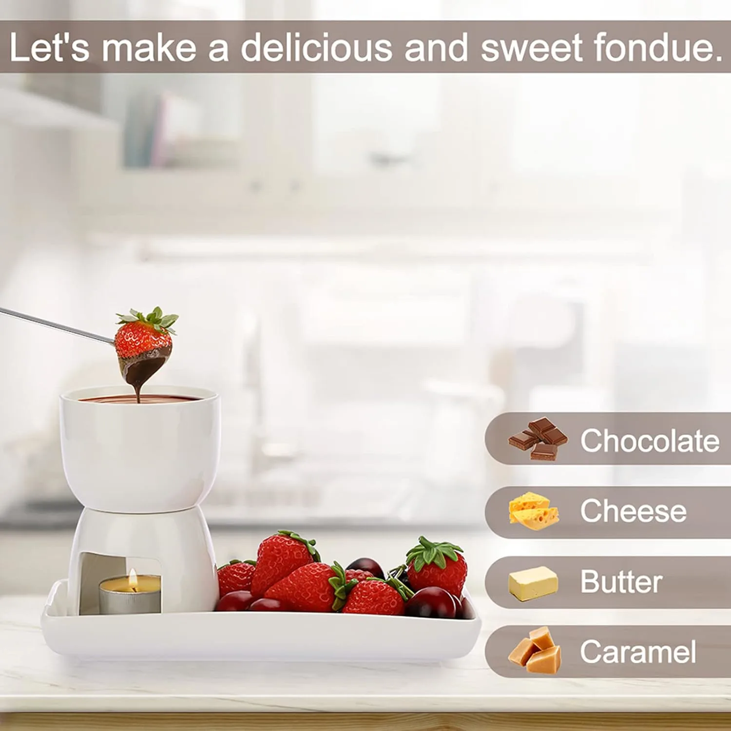 mini chocolate fondue 6