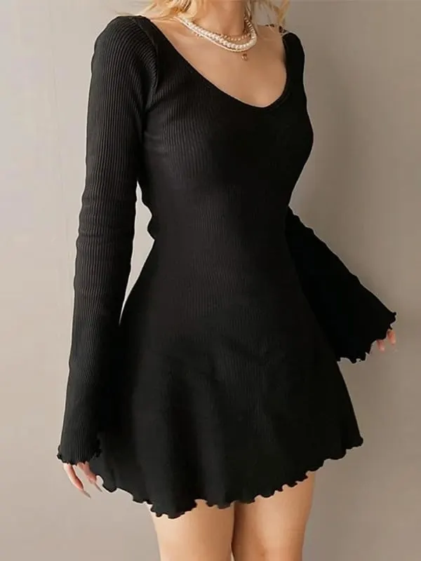mini dress long sleeve 3