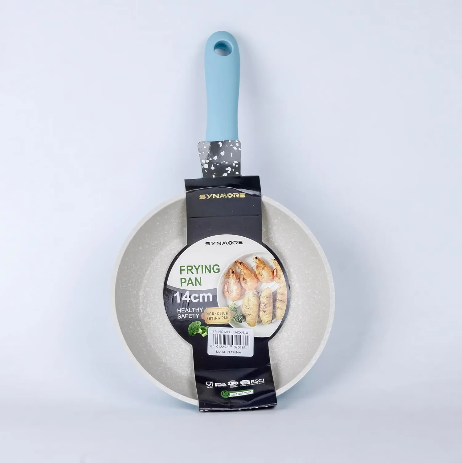 mini fry pan blue 7