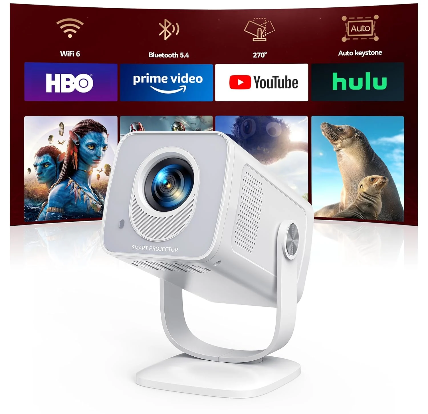 mini projector 4k android 1