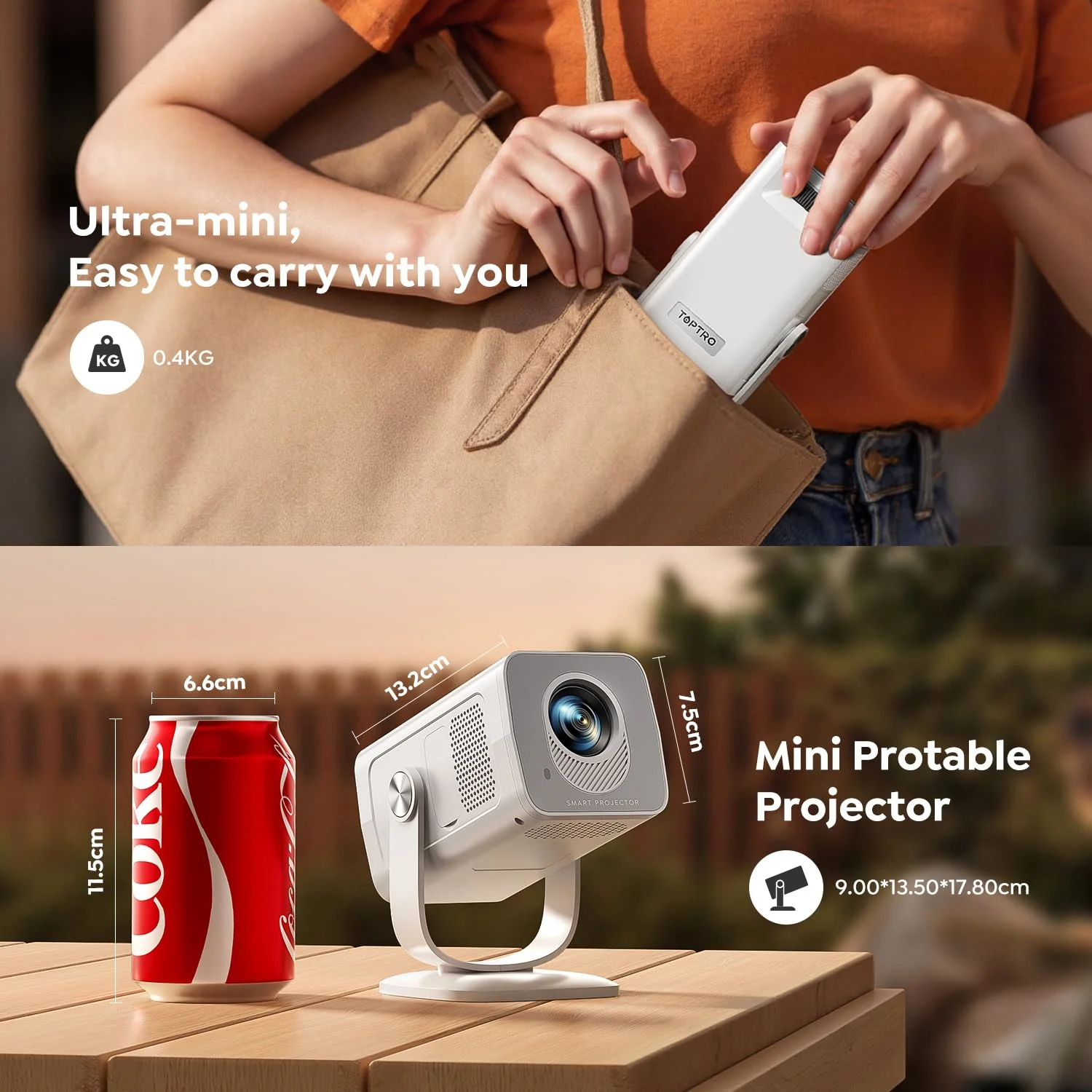 mini projector 4k android 6