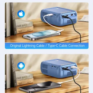 mini projector iphone wifi 4