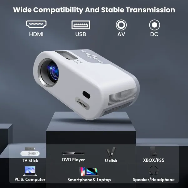 mini projector wifi bluetooth 7