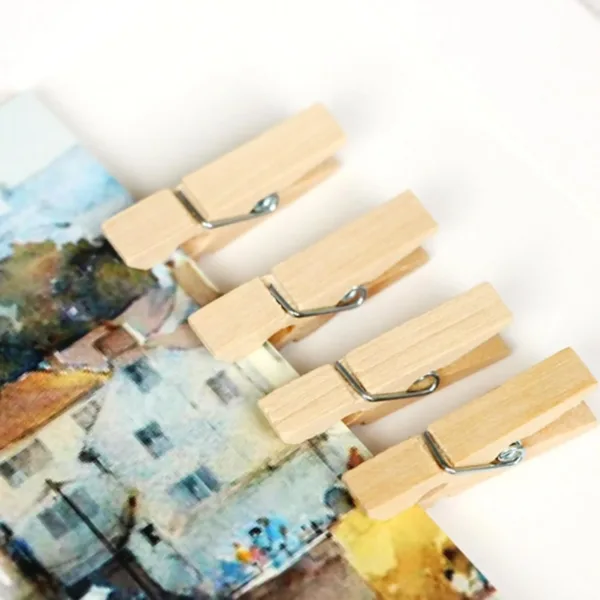 mini wooden clips 5