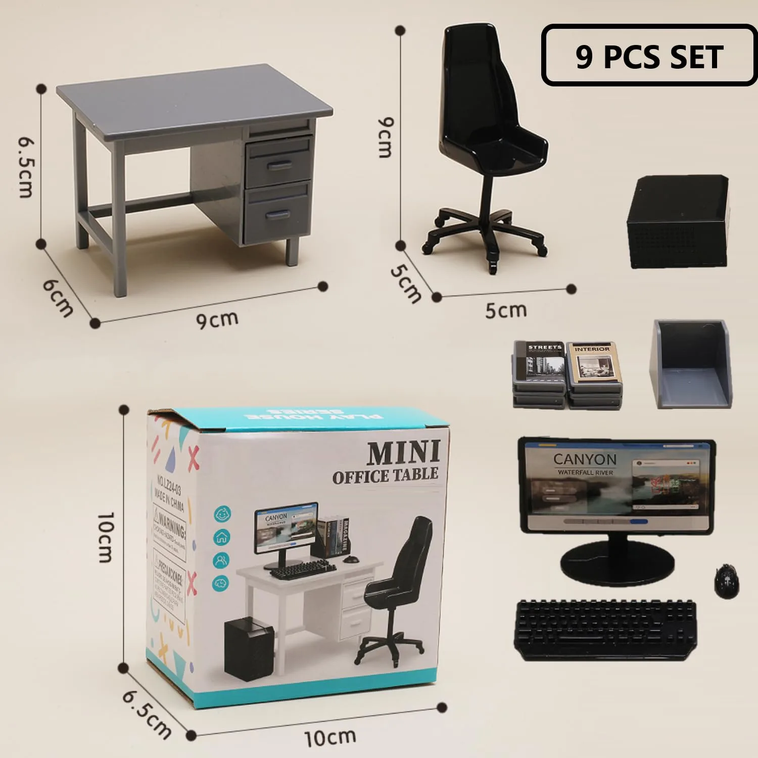 miniature computer desk 2