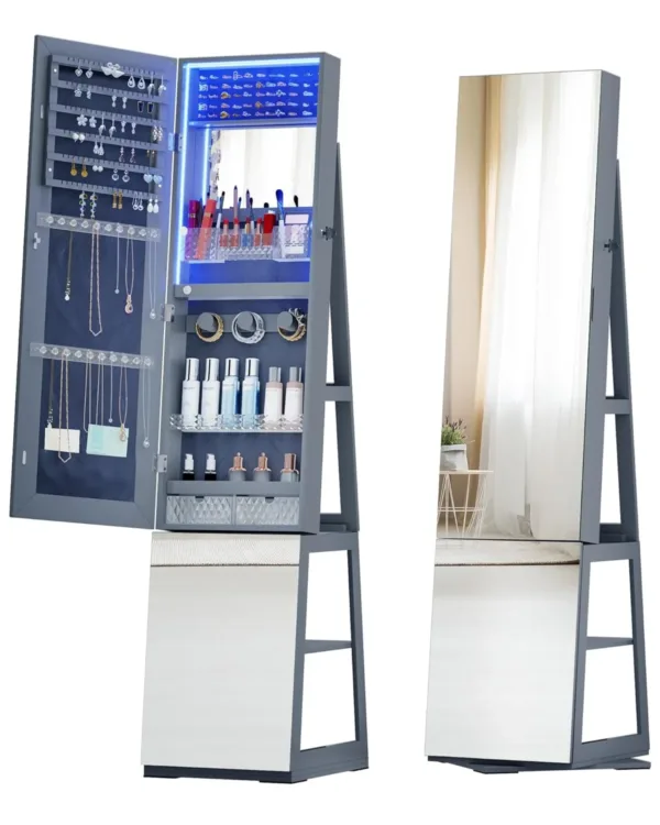 mirror jewelry cabinet 1