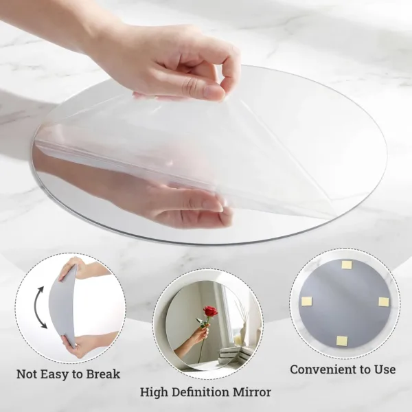 mirror plates centerpieces 3