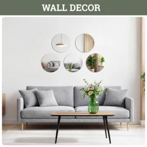 mirror plates centerpieces 5