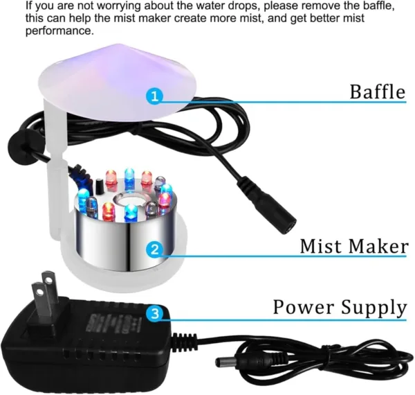 mist maker fogger fountain 4