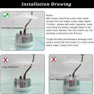 mist maker fogger fountain 5