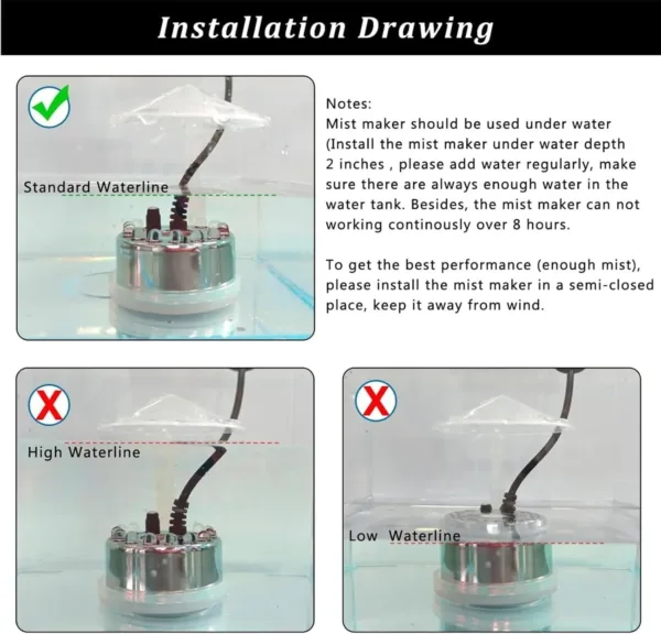 mist maker fogger fountain 5