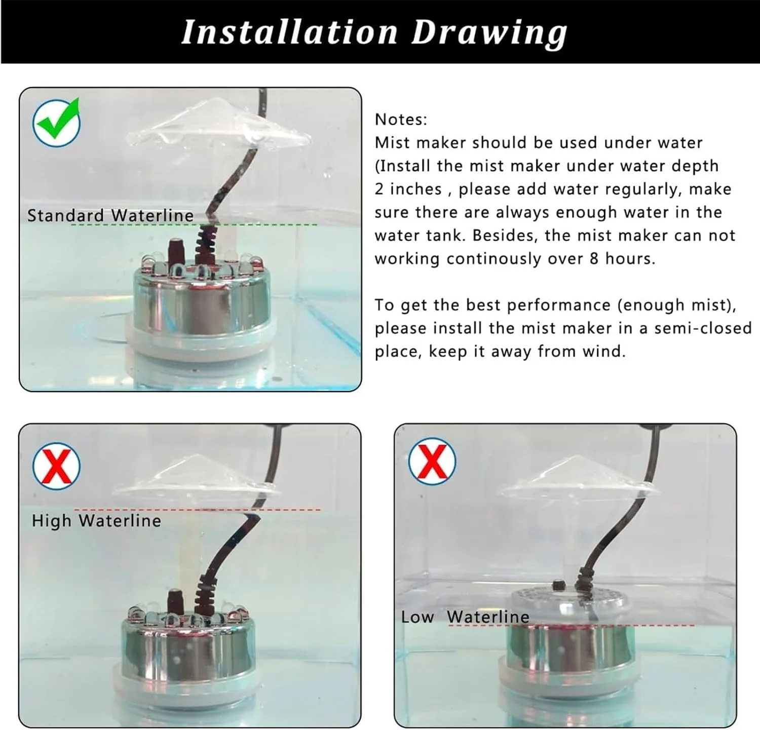 mist maker fogger fountain 5