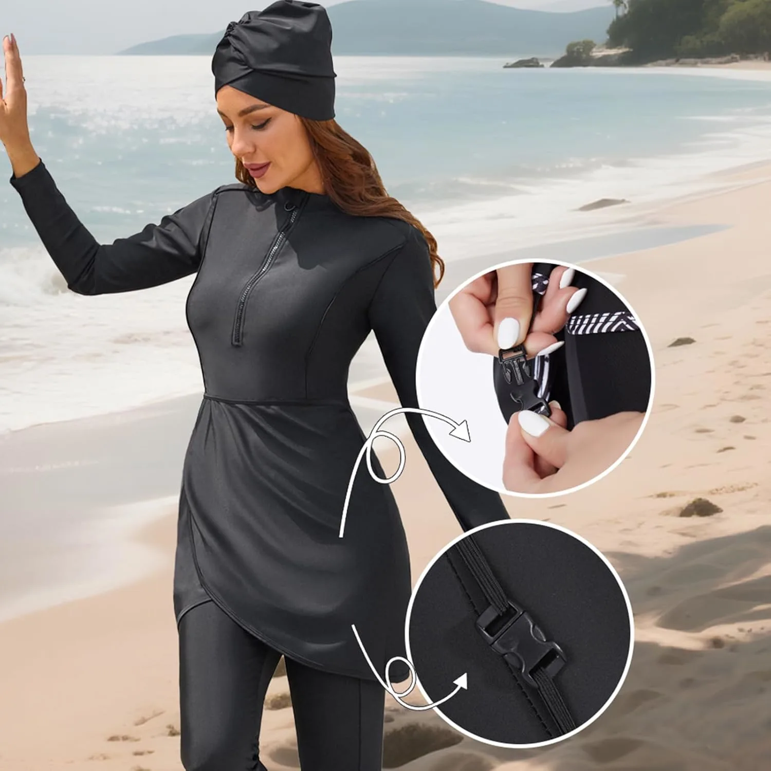modest swimsuit muslim women 2