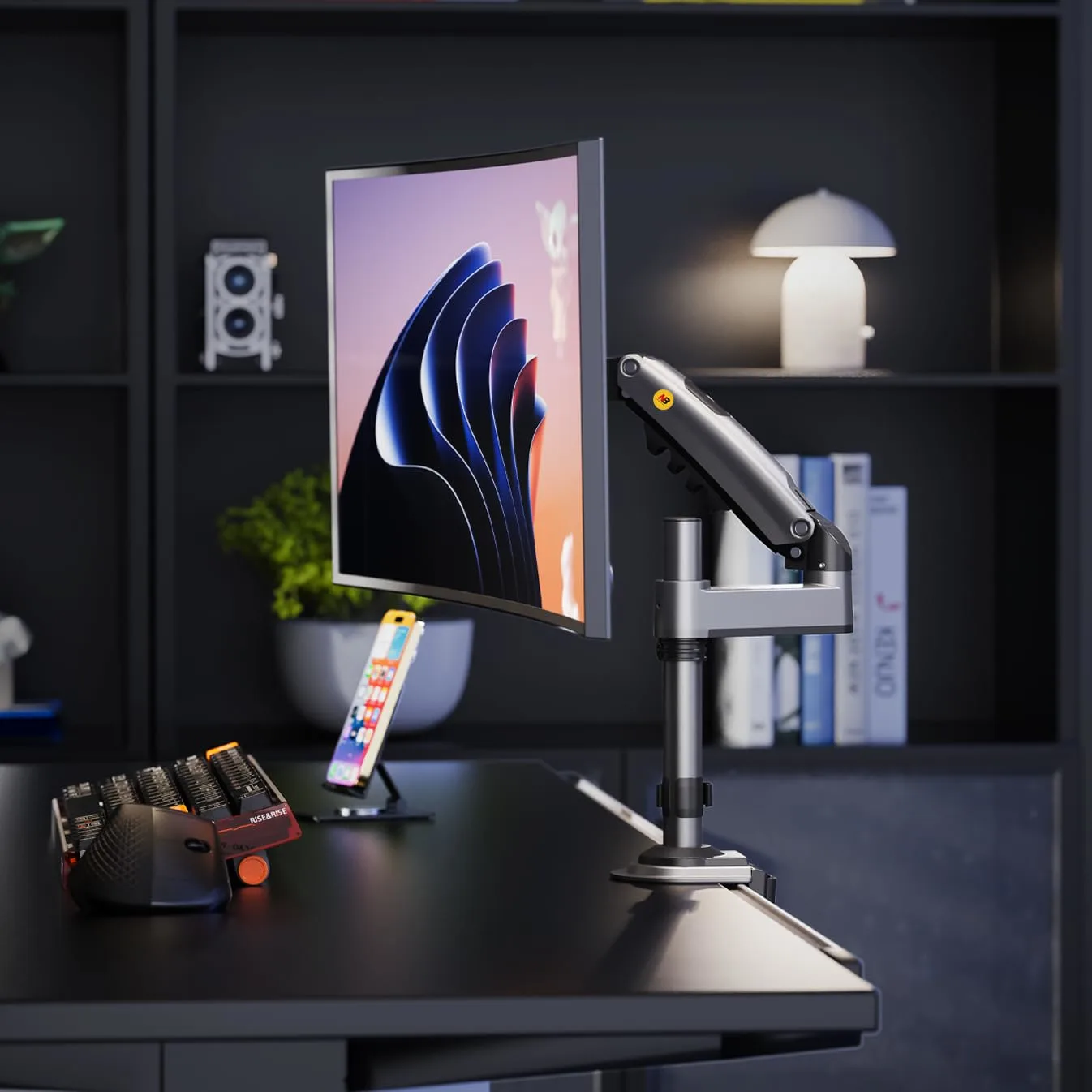 monitor desk mount arm 2